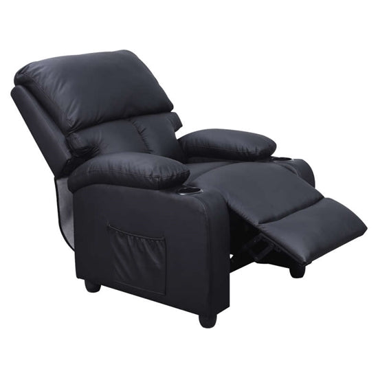 Living Room Comfortable Luxury Electric Single Leather Recliner Sofa Chair
