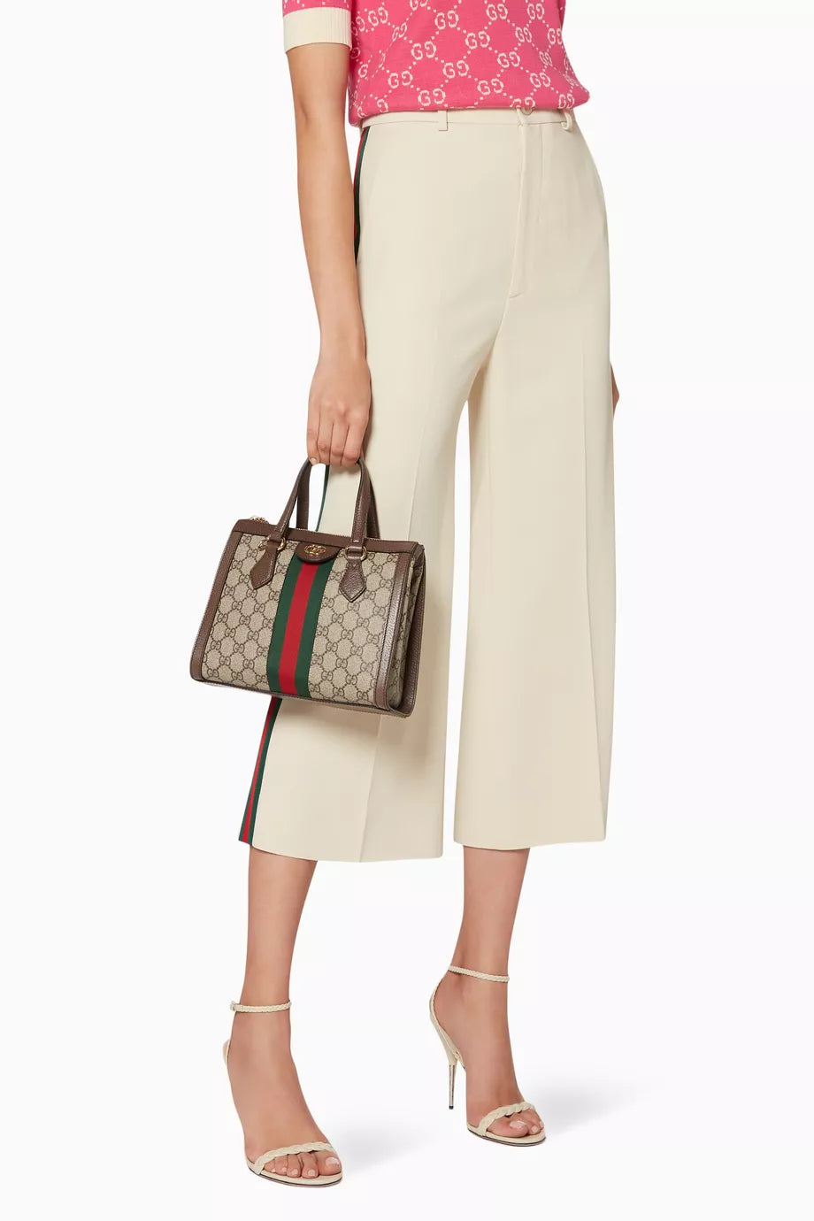 Fashionable Printed Letter Design Trendy Shoulder Bag Minimalist Women's Crossbody Bag