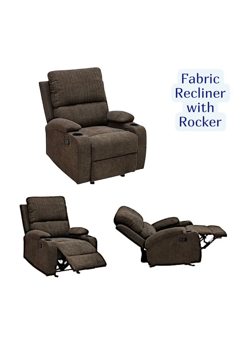 1-Seater Fabric Recliner: A Perfect Blend of Comfort and Style