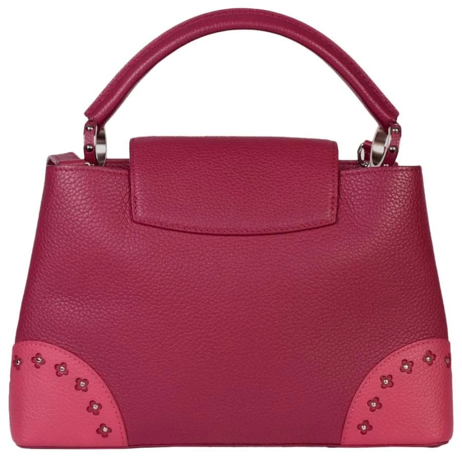 Bag Supor Bag Handbag 2WAY Wine Red Leather