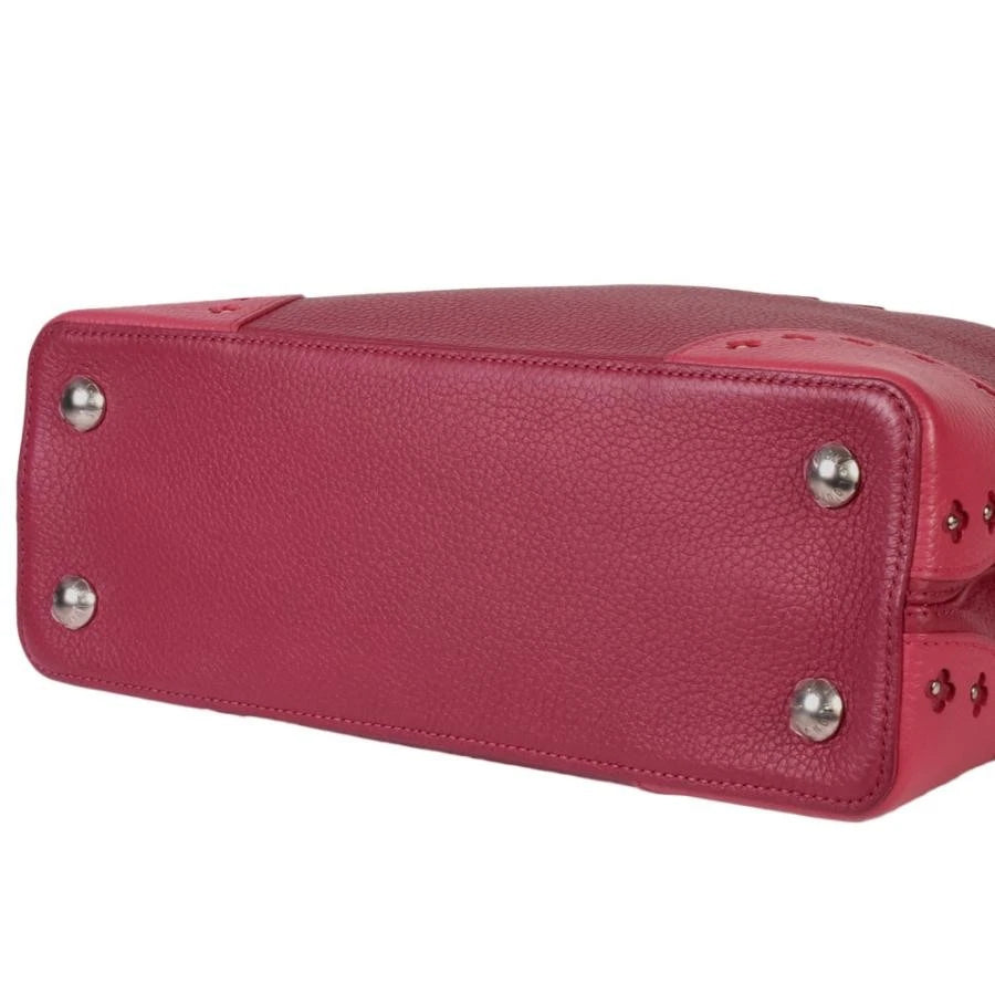 Bag Supor Bag Handbag 2WAY Wine Red Leather