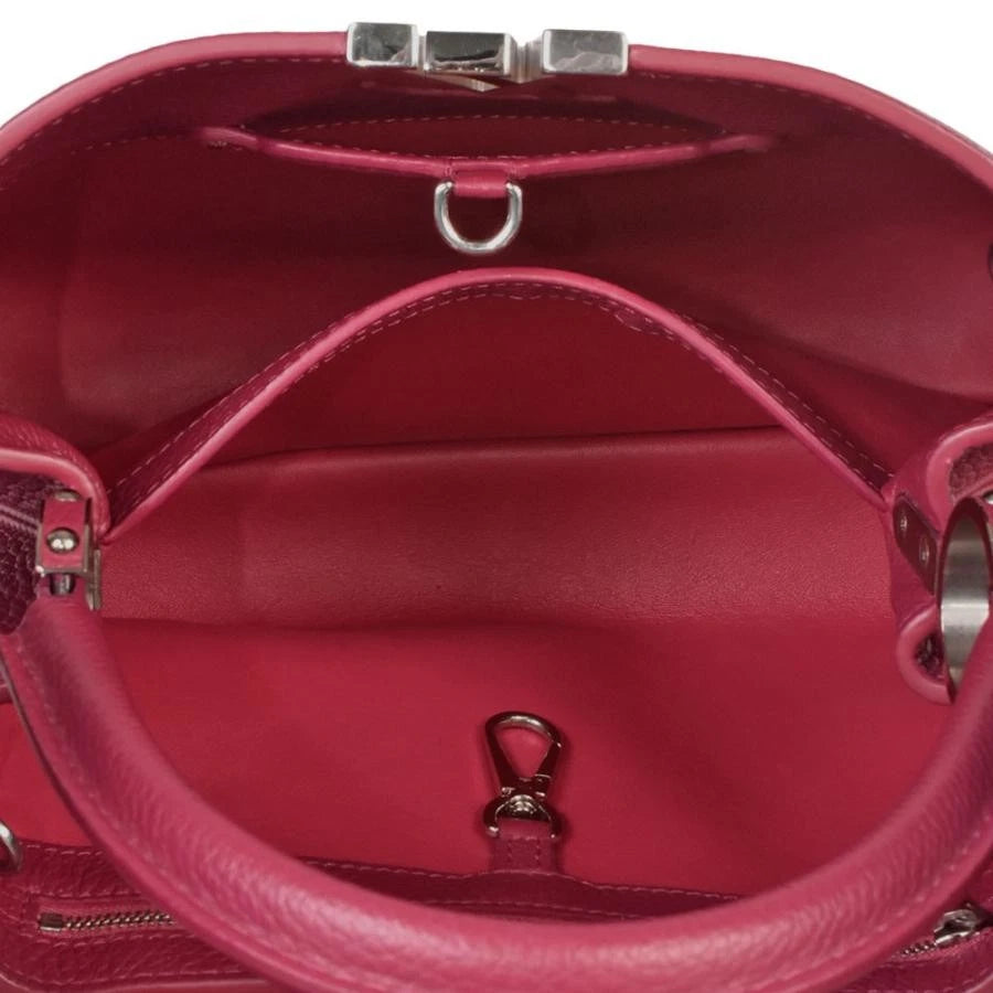 Bag Supor Bag Handbag 2WAY Wine Red Leather