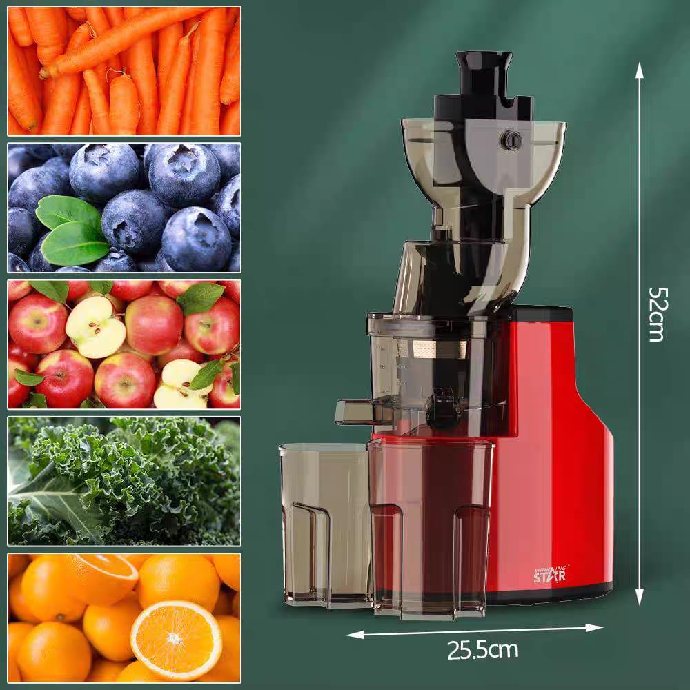 Juicer with pulp separator, original juice extractor, large-caliber household fruit juicer