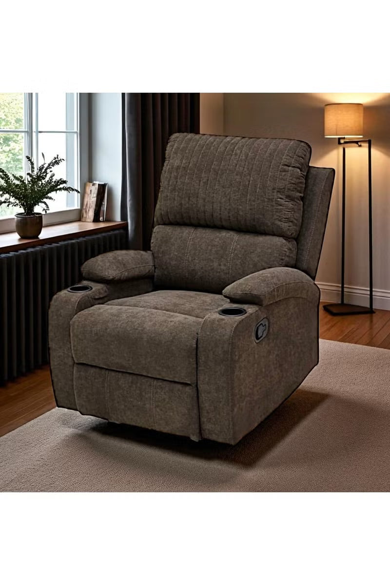 1-Seater Fabric Recliner: A Perfect Blend of Comfort and Style
