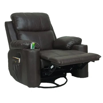 Living Room Comfortable Luxury Electric Single Leather Recliner Sofa Chair