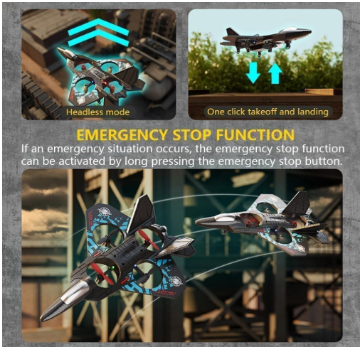 Remote Controlled L0712 RC Aeroplane with LED Lights, 80m Range, USB Charging,Ideal for Beginners, Children, and Adults, Indoor/Outdoor Flying Toy