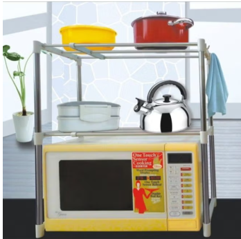 Kitchen microwave stand, Black, Microwave oven stand