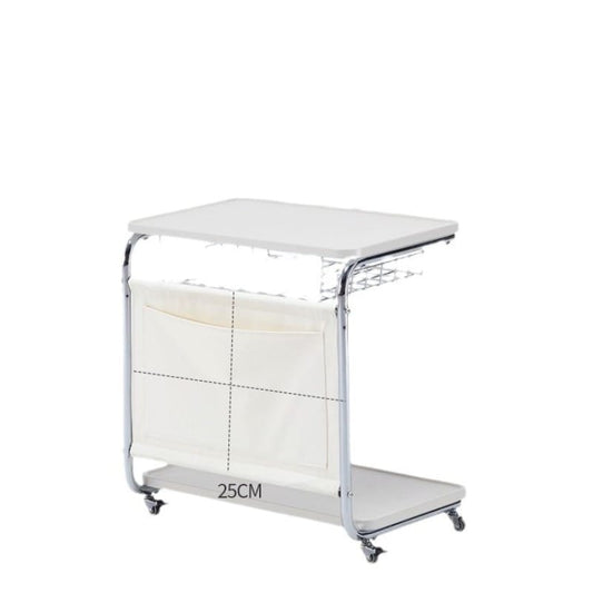 Sleek U-Design Multifunctional Rolling Table – Aescraft