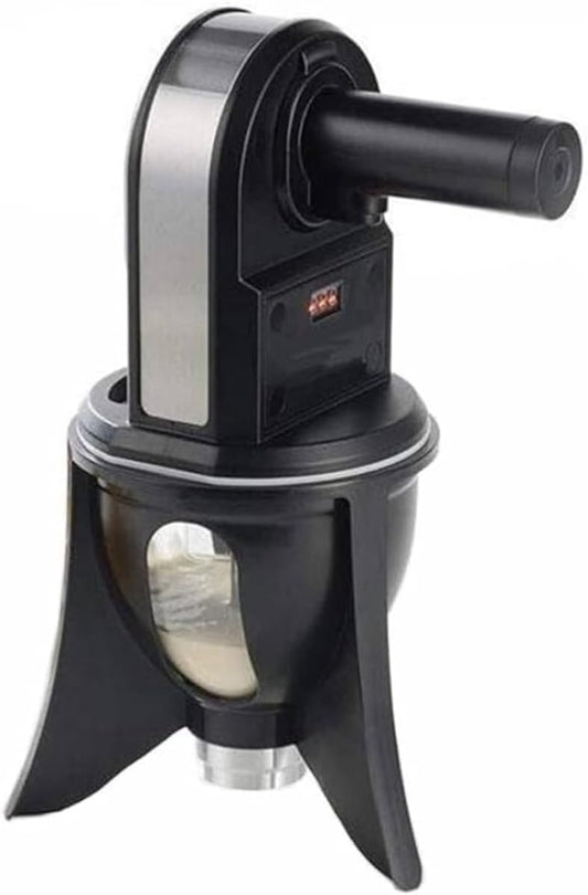 Electric Sweet Dumpling, Luqaimat, Loqumat Al Kadey And Sweet Ball Maket With Digital Screen Counter, On And Off Switch And Easy To Clean - 1 Liter Black