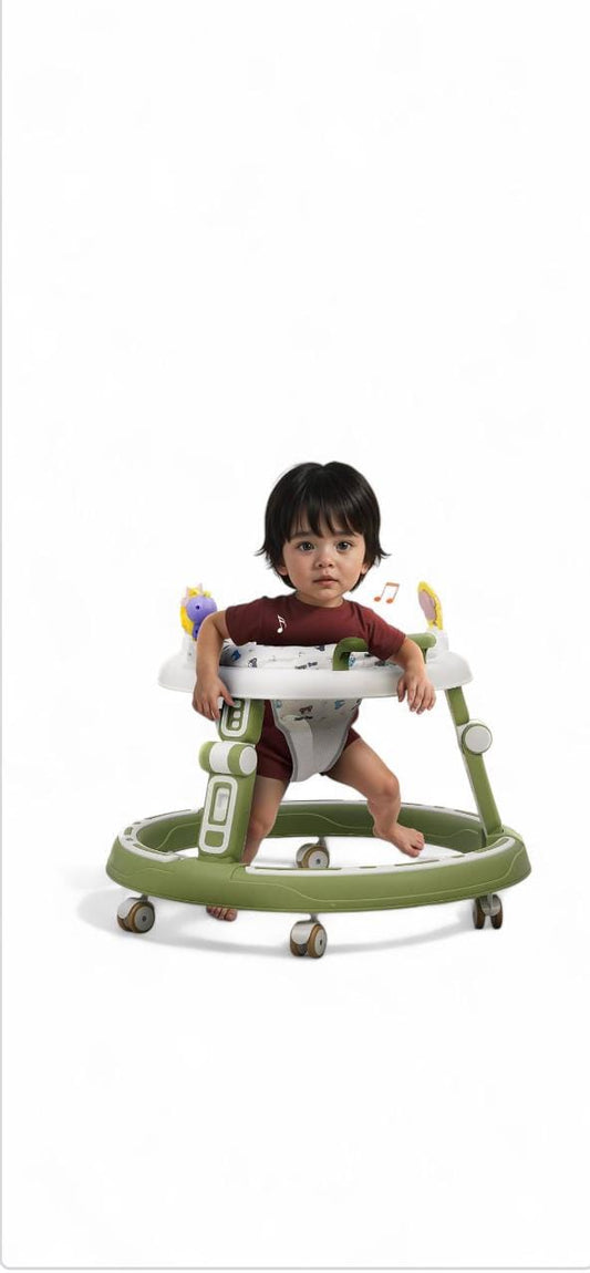 3 in 1 Baby Walker Toy Cheap Baby Walker Multifunctional with Wheels Silent Wheels Baby Walker