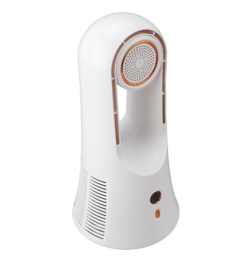Desk Bladeless Fan 6 Speeds Small Desktop Fan with Power Display Tablet